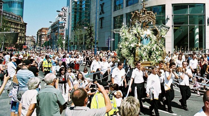 The Madonna Del Rosario Procession